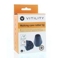VITILITY WALKING CANE RUBBER TIP ()